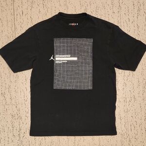 Air Jordan 23 Black Engineered Grate Logo T Shirt